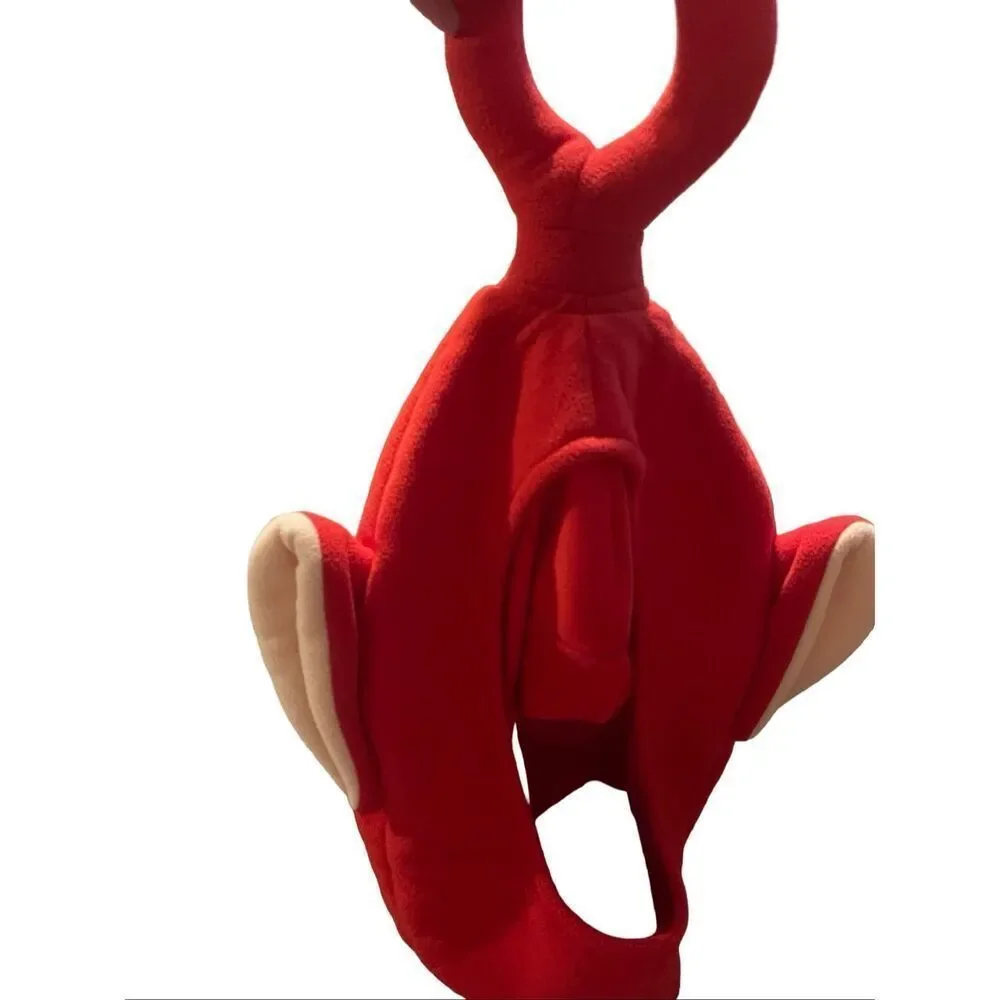 Spirit Hollween Teen Red Teletubbies Po Costume Hood Headpiece
